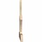 Ekena Millwork Richland Rough Sawn Timber Gable Bracket, Douglas Fir, 108"W x 40"H x 2"D x 6"F, 9/12 Pitch GBW108X40X0206RIC00RDF - alternate 5